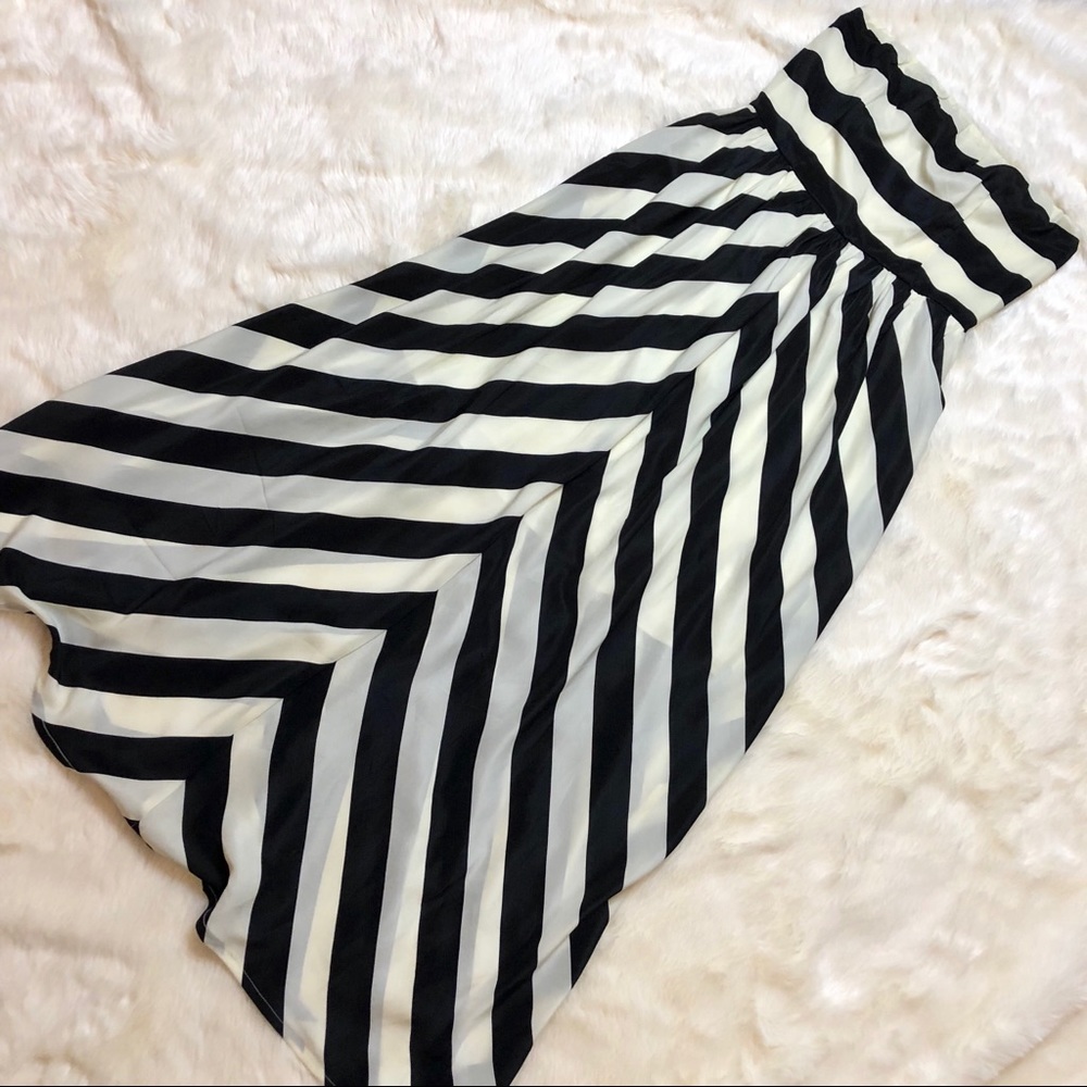 Chevron Maxi Dress